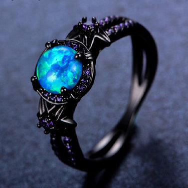 The Sorceress Blue Fire Ring-Your Soul Place